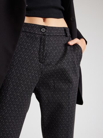 BRAX Slim fit Pleated Pants 'MARON' in Black