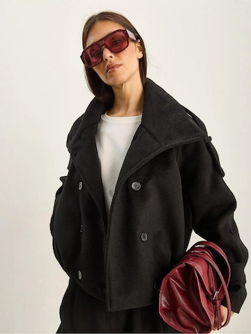 Veste mi-saison Bianco Lucci en noir