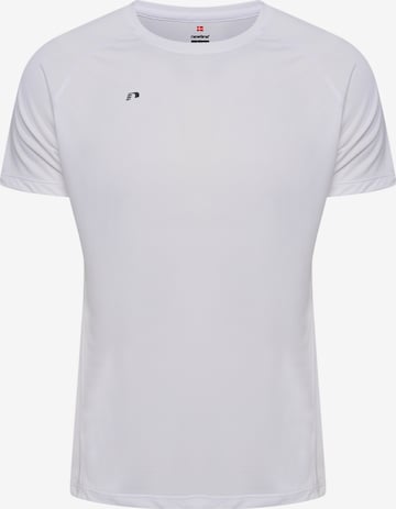 Newline Performance shirt 'Beat' in White: front