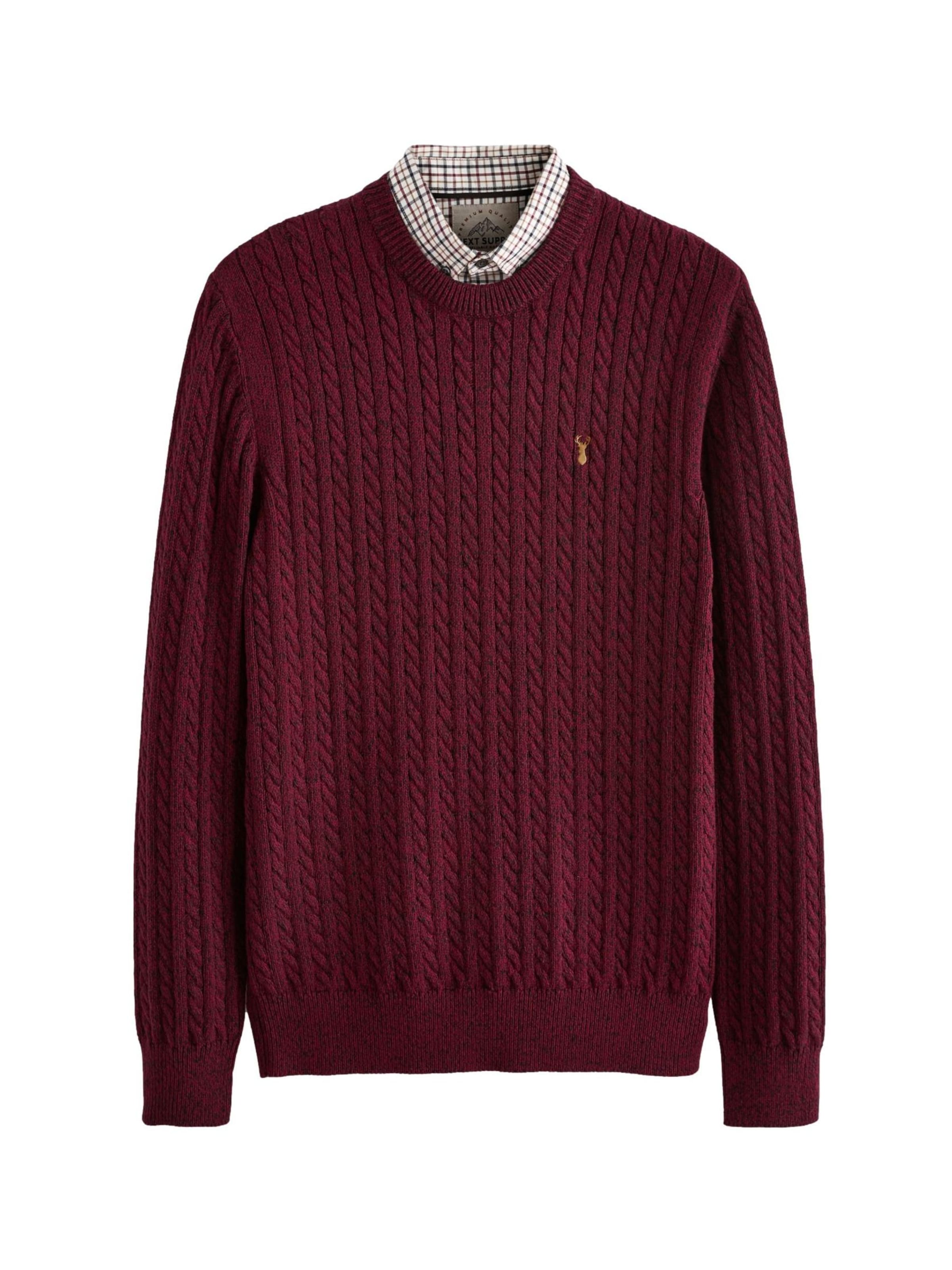 Next Sweater in Red: front