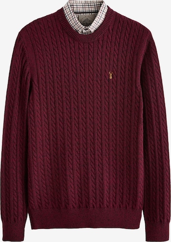 Pull-over Next en rouge : devant