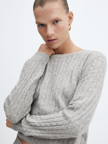 MANGO Sweater 'Jaime' in Grey