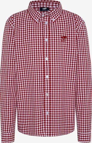 Polo Sylt Regular fit Button Up Shirt in Red: front