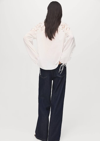 MANGO Bluse 'Milous' in Beige