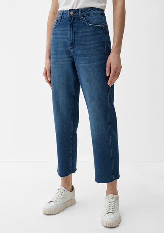 s.Oliver Regular Jeans i blå: framsida