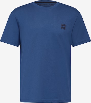 Street One MEN Shirt in Blue: front