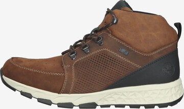 Rieker Lace-Up Boots in Brown