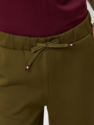 U.S. POLO ASSN. Regular Broek 'Kaisa' in Groen