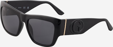 Lunettes de soleil GUESS en noir : devant