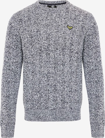 Threadbare Pullover 'Ely' in Grau: predná strana