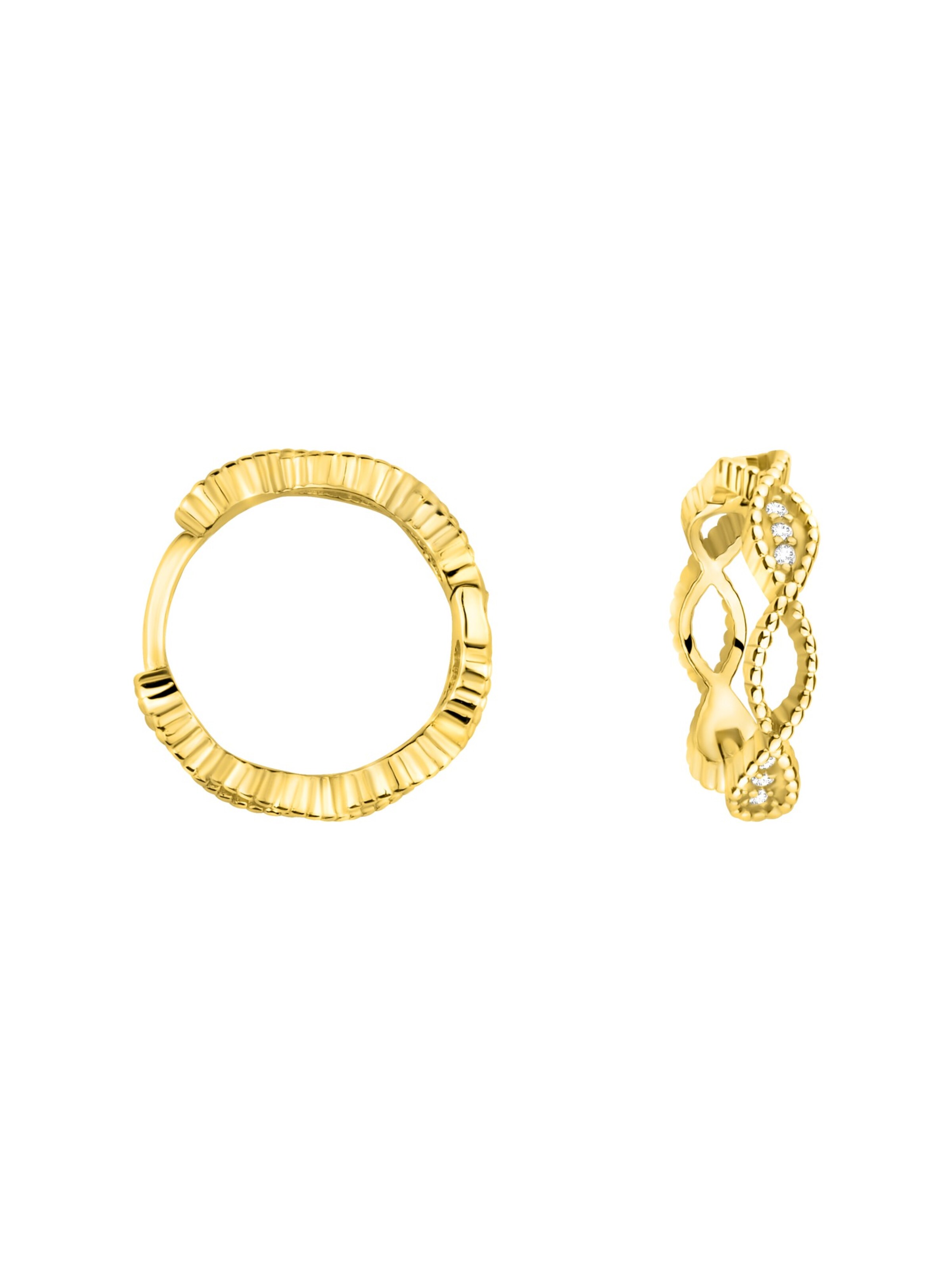 Sofia Milani Earrings in Gold: front