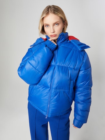 Smiles Winter jacket 'Vitus' in Blue: front