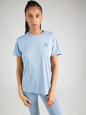Hummel Funkčné tričko 'ACTIVE' - Modrá: predná strana