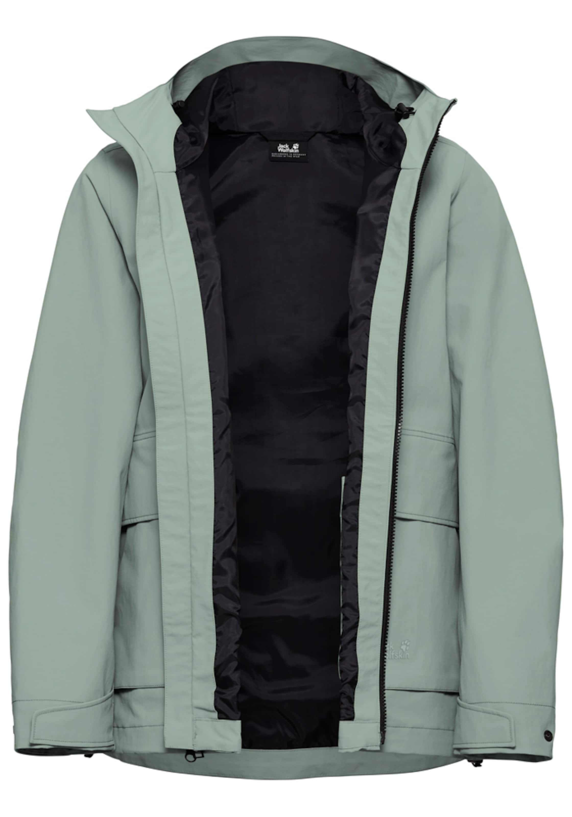 JACK WOLFSKIN Funktionsjacke in Grün