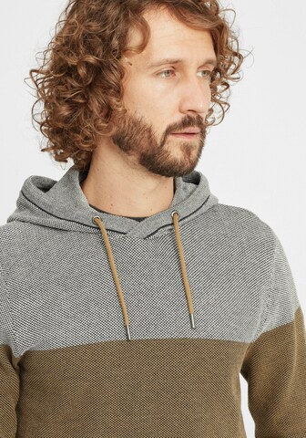 BLEND Strickpullover 'Salado' in Braun