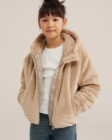 WE Fashion Jacke in Beige: Vorderseite