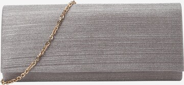 mascara Clutch in Silver: front