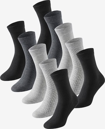 SCHIESSER Socks in Grey: front