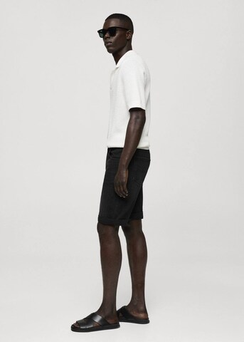 MANGO MAN Slim fit Jeans 'Rock' in Black