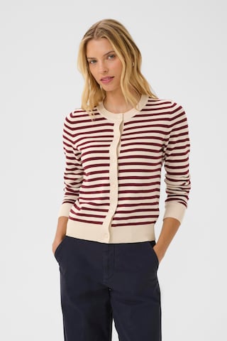 Cardigan 'Tanisha ' Part Two en rouge : devant