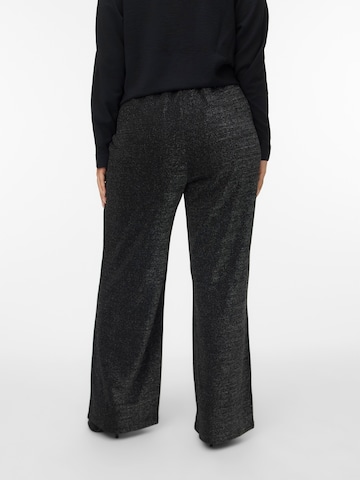 Vero Moda Curve - Loosefit Pantalón 'VMCBerlin' en negro
