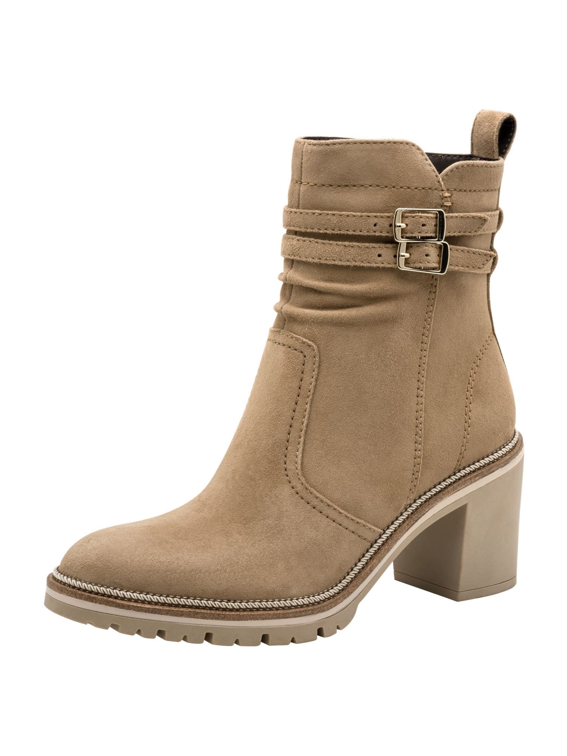 Tamaris Bottines en beige, Vue avec produit