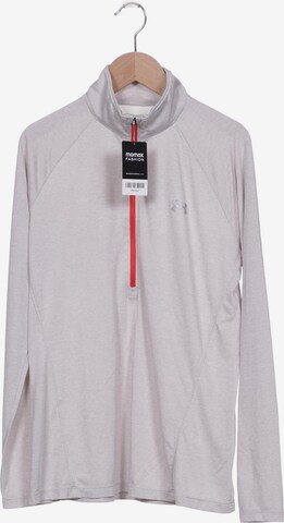 UNDER ARMOUR Langarmshirt L in Grau: predná strana