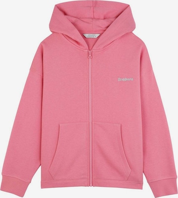 Scalpers Sweatjacke 'Rita' in Pink: predná strana