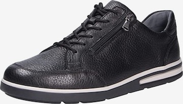 WALDLÄUFER Athletic Lace-Up Shoes in Black: front