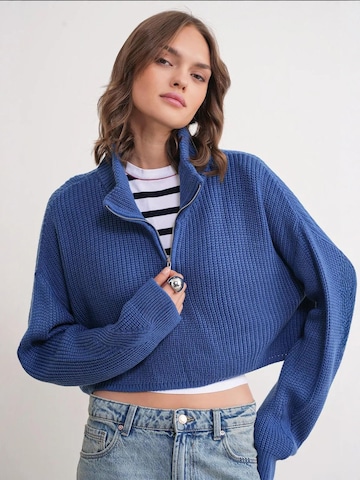 Pullover di MixRay in blu