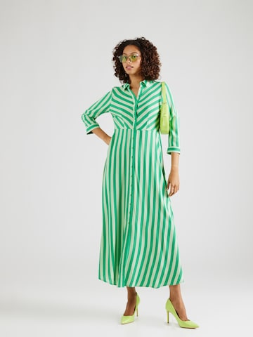 Y.A.S Shirt Dress 'SAVANNA' in Green