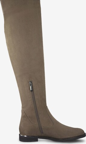 TAMARIS Over the Knee Boots in Brown