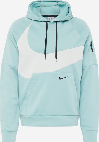 NIKE Sportsweatshirt in Groen: voorkant