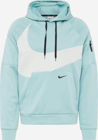 NIKE Athletic Sweatshirt in Green: front