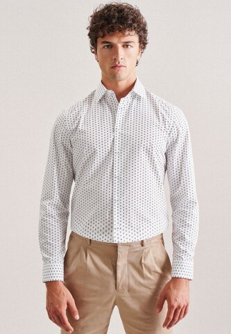 SEIDENSTICKER Regular fit Business Shirt in White: front