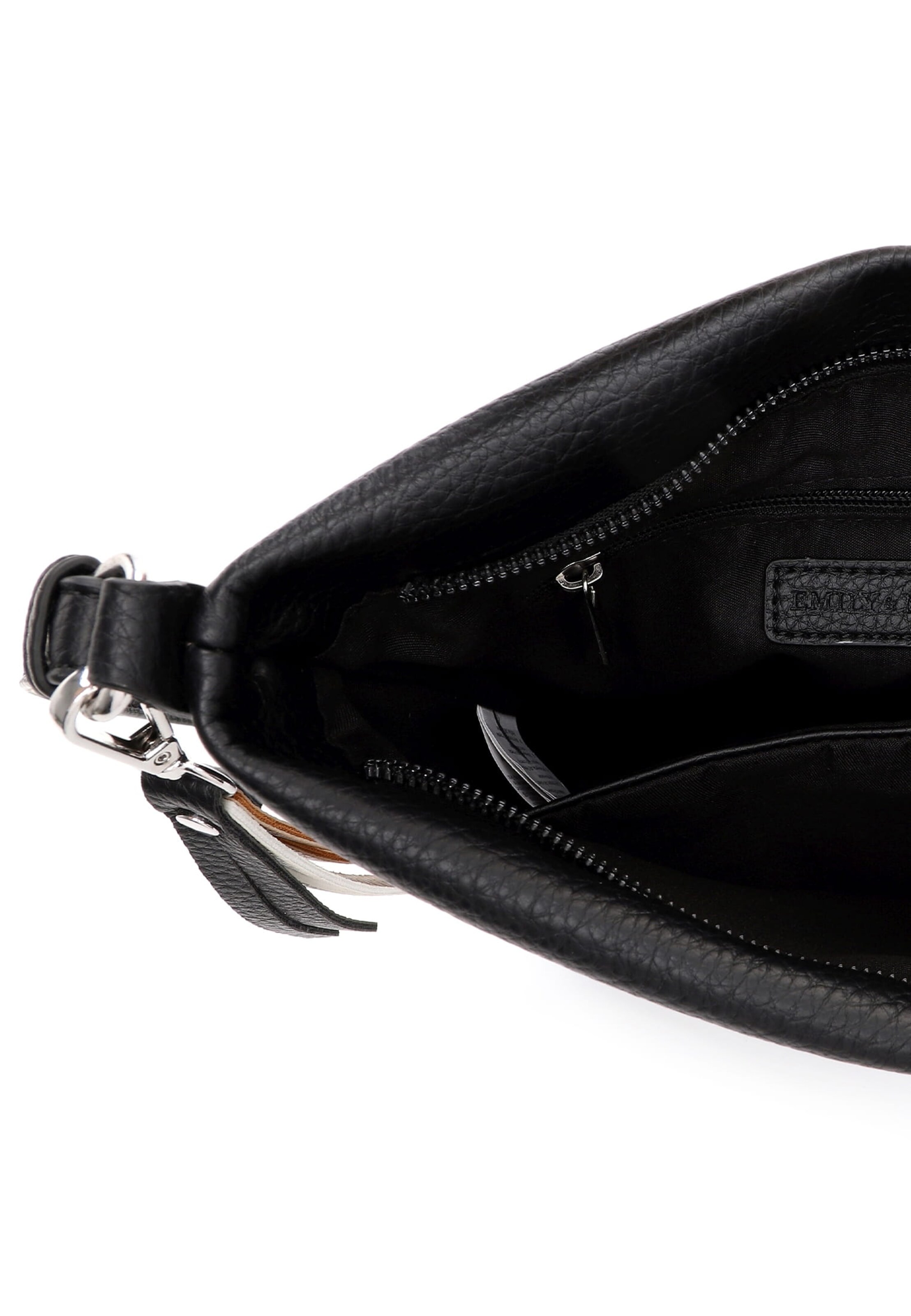 Borsa a tracolla 'Jeanine' di Emily & Noah in nero