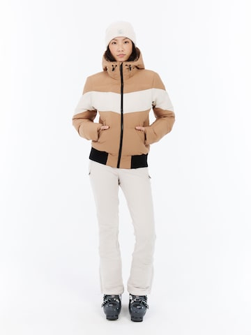 PROTEST Athletic Jacket 'PRTJilly' in Brown