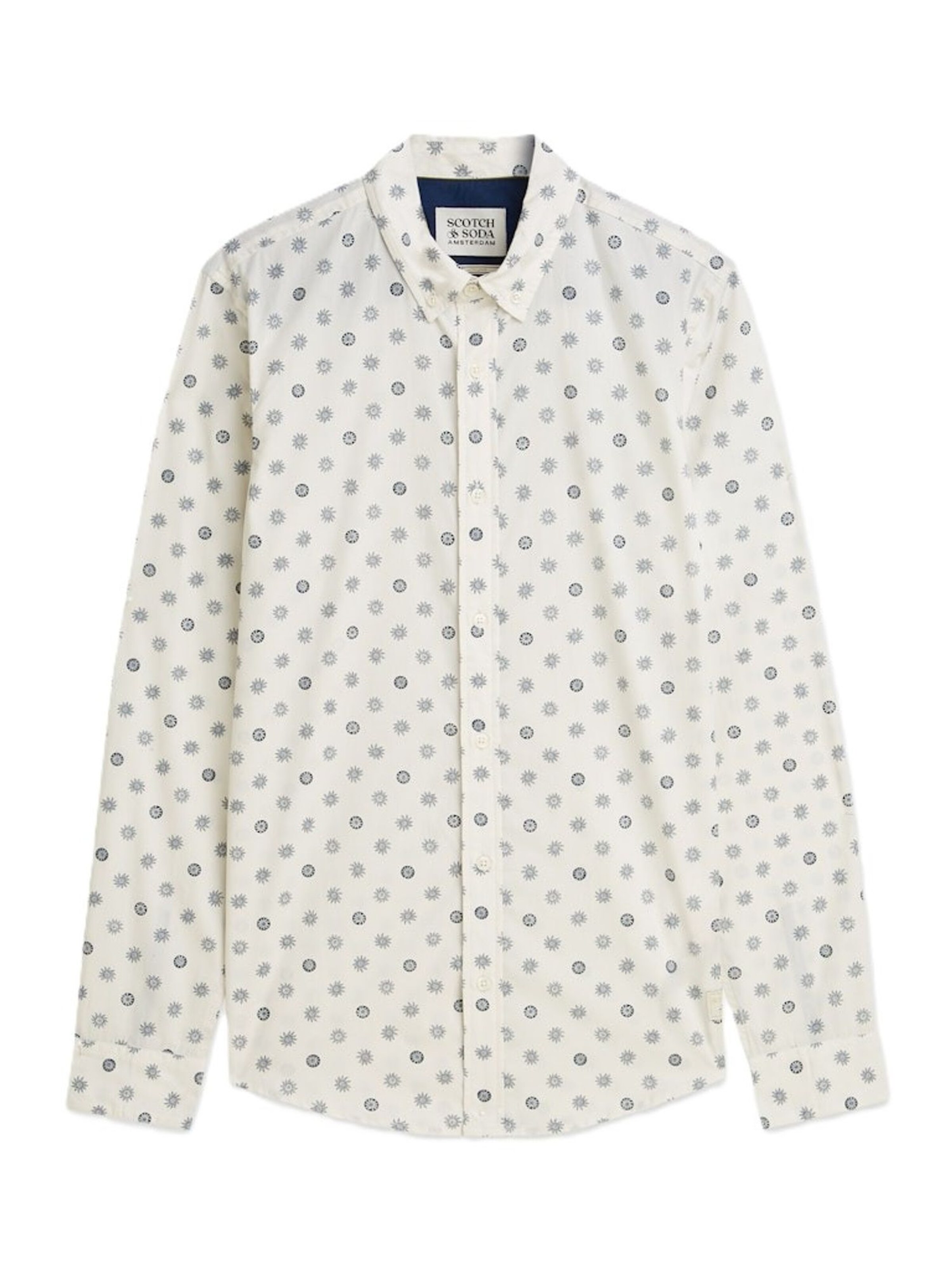 SCOTCH & SODA Hemd‌‌‌‌‌‌‌‌‌ in Weiß: Vorderseite