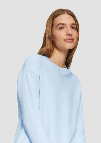 Sweat-shirt s.Oliver en bleu
