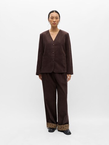 OBJECT - regular Pantalón en marrón