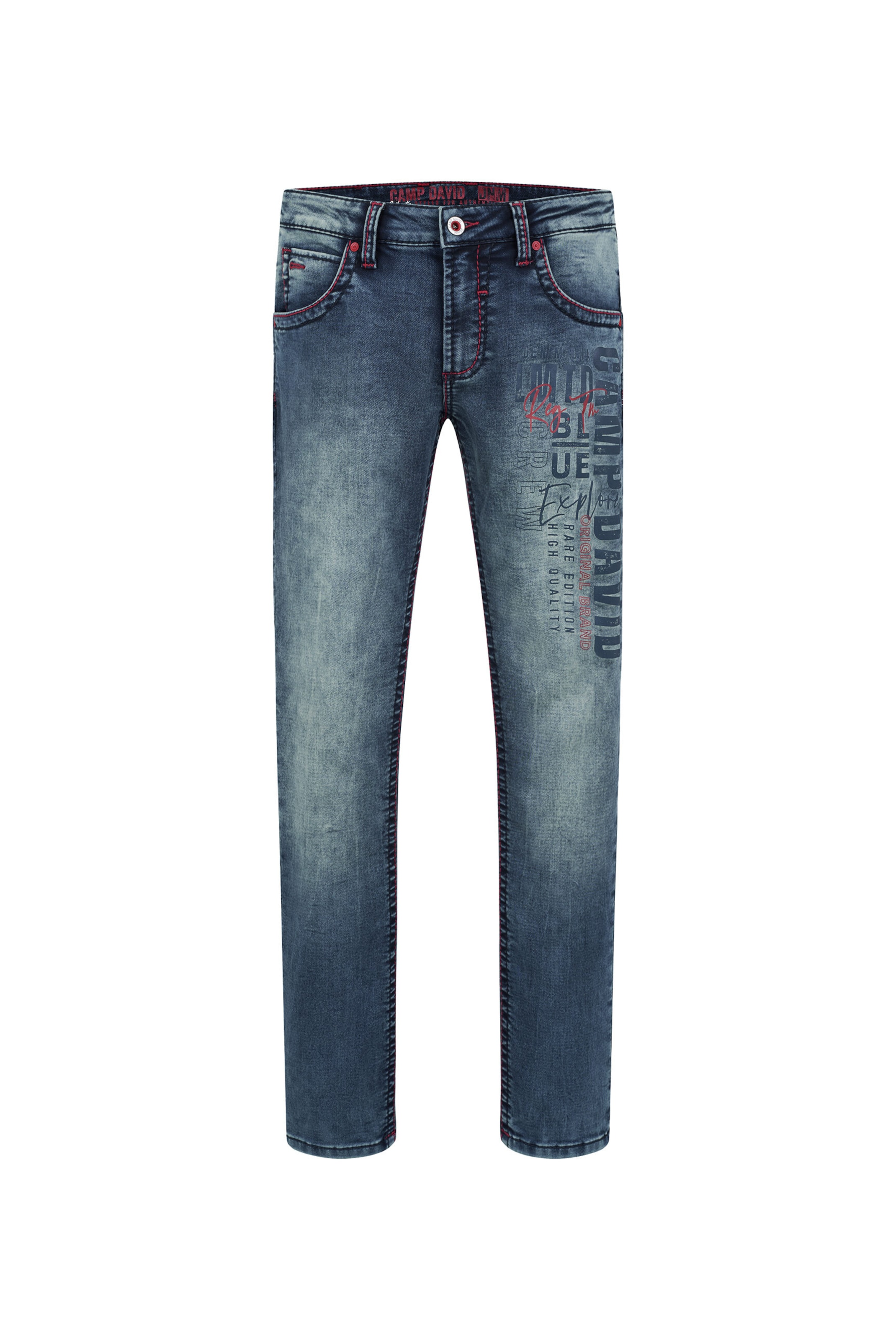 CAMP DAVID Regular Jeans NI:CO Regular Fit in Blau: Vorderseite