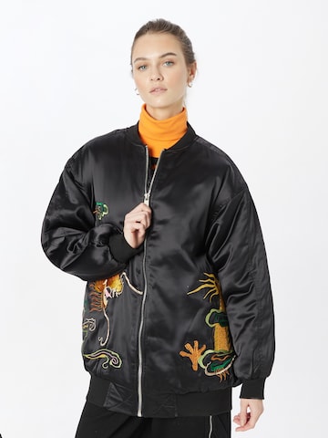 Nasty Gal Between-Season Jacket in Black: front