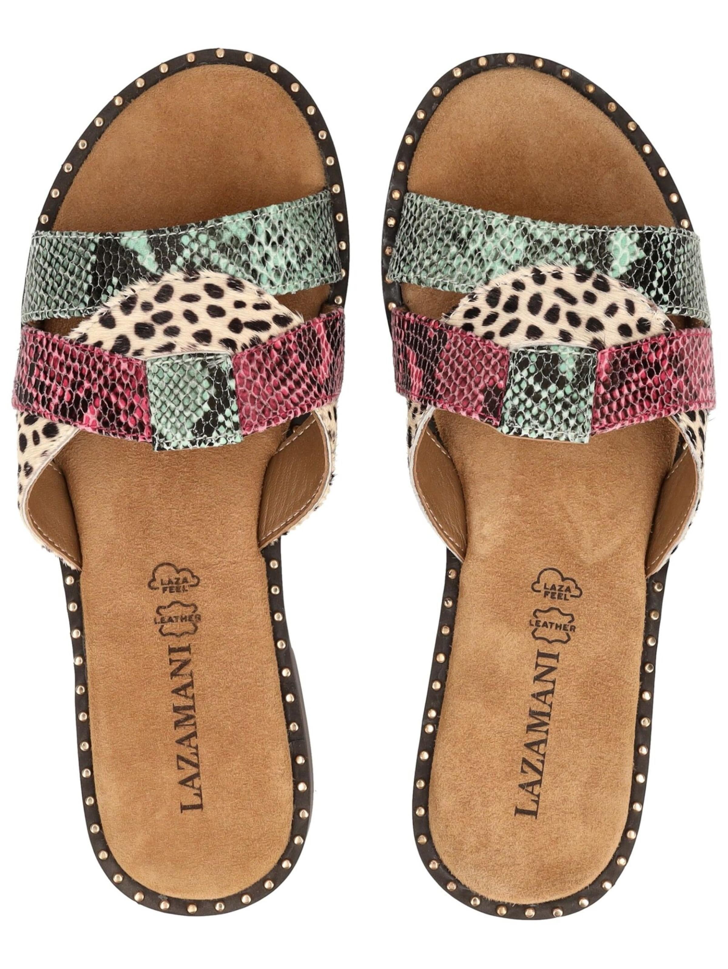 Mule LAZAMANI en vert