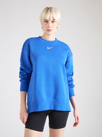 Nike Sportswear Μπλούζα φούτερ 'PHNX FLC' σε μπλε: μπροστά