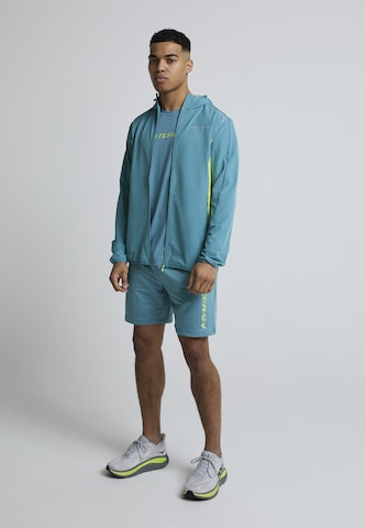 MONTERRAIN Training Jacket 'Lyder Windrunner' in Blue