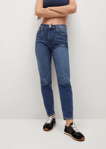 MANGO Slim fit Jeans 'Newmom' in Blue: front