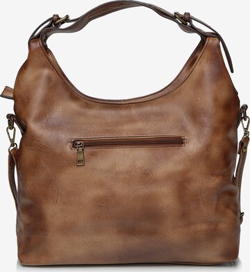 HARPA Shoulder Bag in Brown