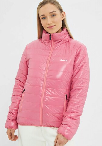 BENCH Übergangsjacke 'Mark' in Pink: Vorderseite