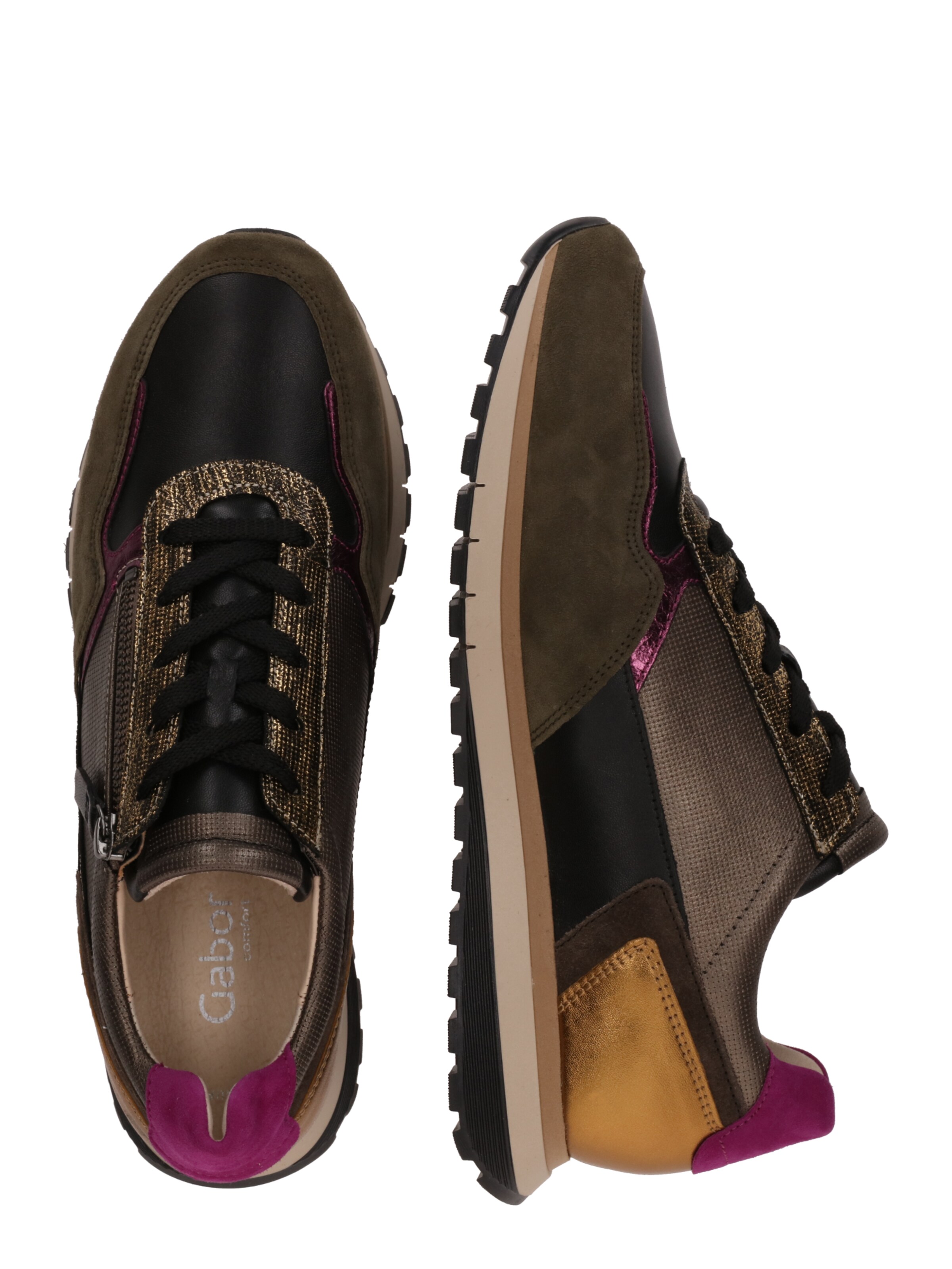 melns GABOR Zemie brīvā laika apavi