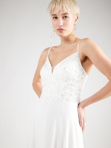 Robe de soirée Laona en blanc